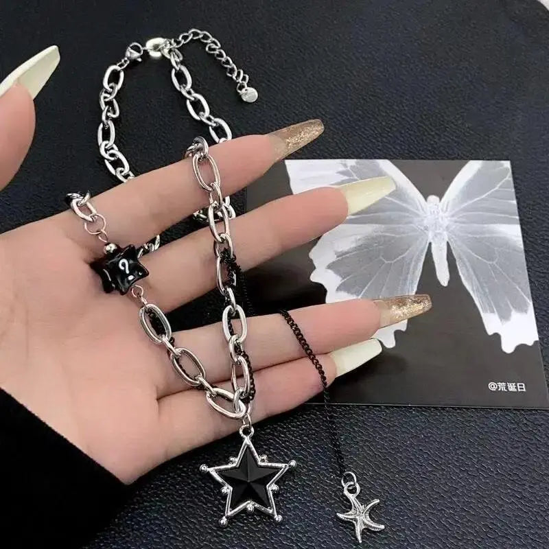 Stylish Unisex Hip-Hop Necklace for Trendy Layered Looks by TED