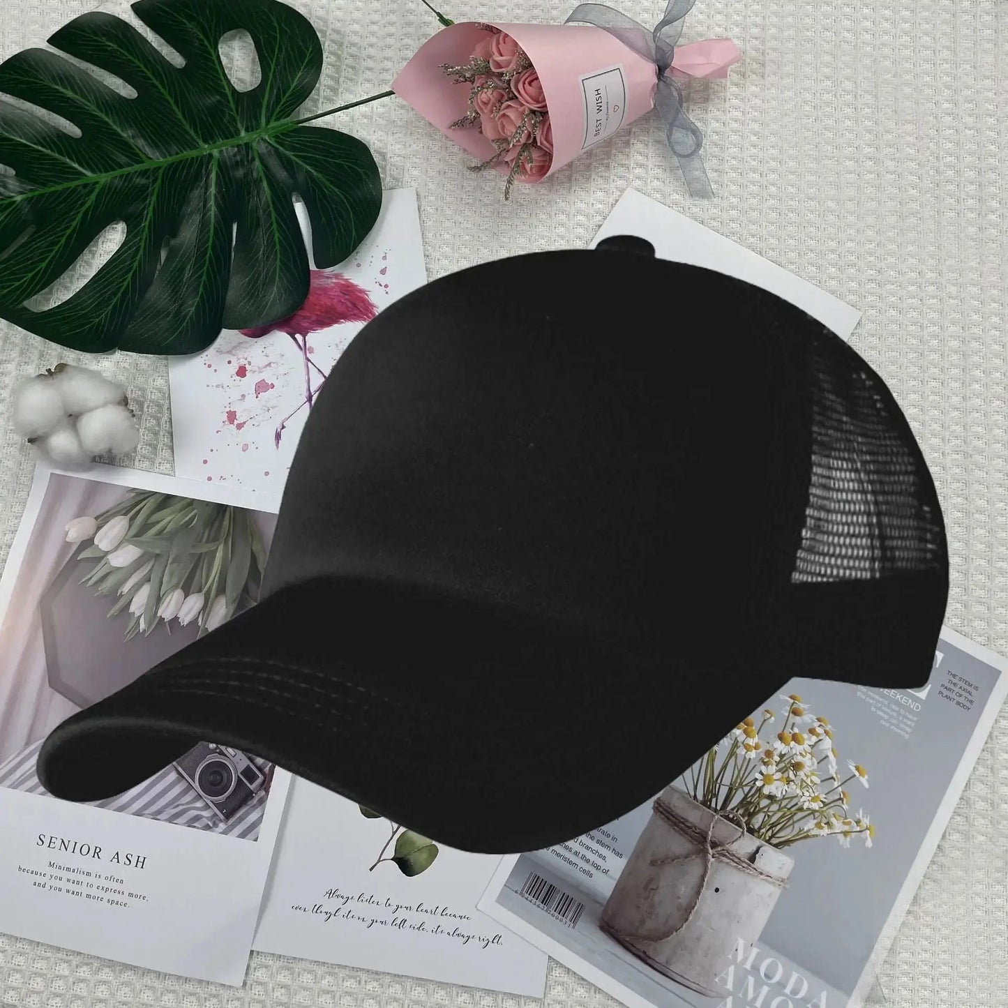 Personalized Breathable Mesh Sun Hat | Custom Embroidered Unisex Outdoor Cap by TED