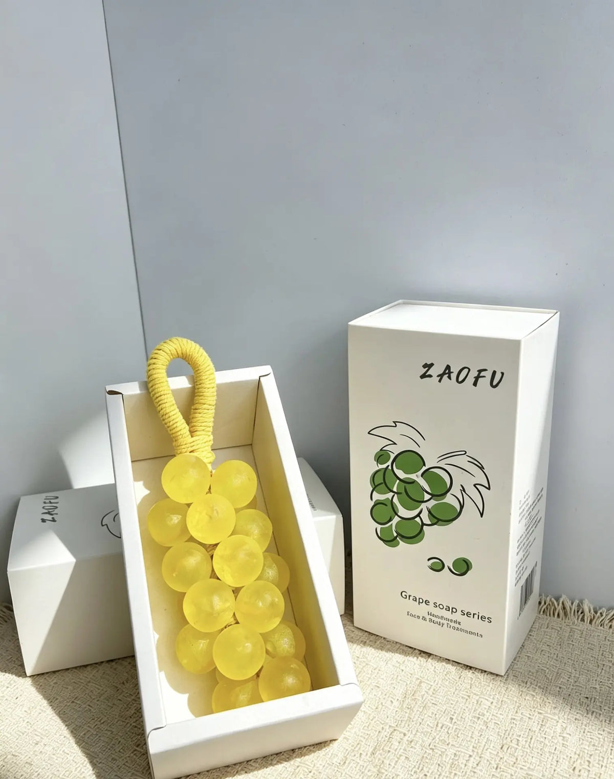 Handmade Crystal Grape Soap Gift
