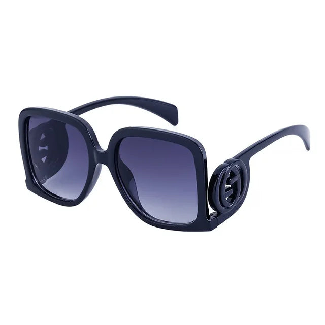 Stylish Oversized Square Sunglasses for Trendy Women - Cherished Harbor Gifts