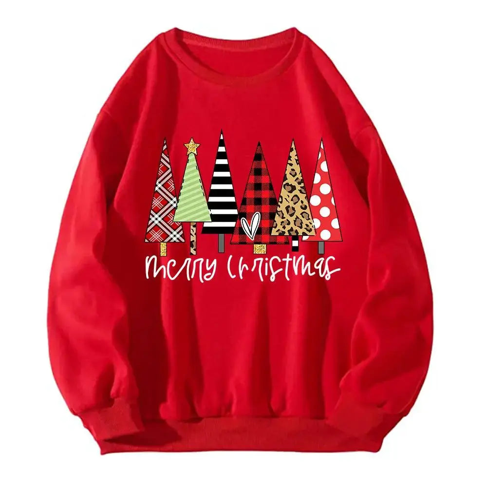 Women’s Cozy Women's Christmas Outfit Graphic Sweatshirt for Holidays by EPR