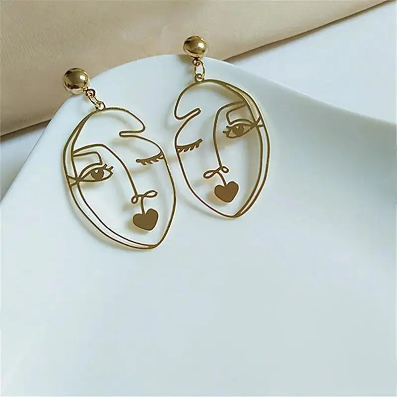 Earring accessories retro hollow niche accessories by eprolo