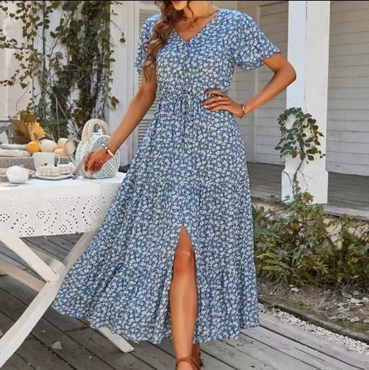 Stylish Boho Vacation Dress for Summer Getaways - Cherished Harbor Gifts