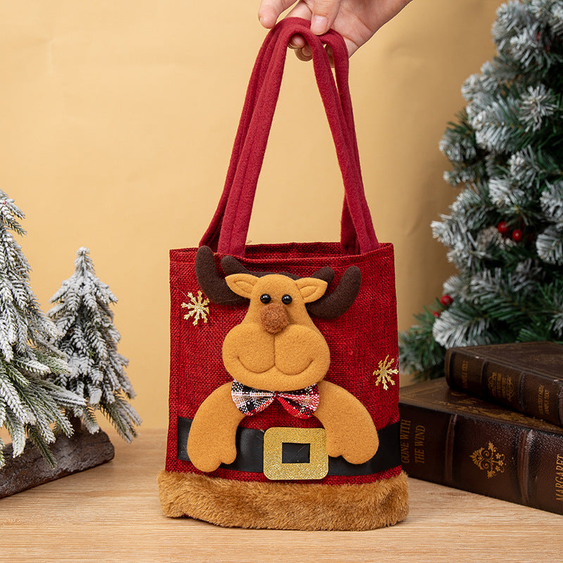 Reusable Christmas Gift Bag for Holiday Cheer and Gifts - Cherished Harbor Gifts