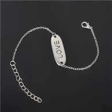 Simple Style Silver Plated Charm Bracelet Jewelry Gift Wedding Banquet by eprolo