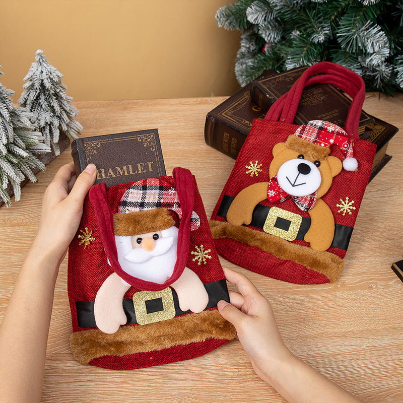 Reusable Christmas Gift Bag for Holiday Cheer and Gifts - Cherished Harbor Gifts