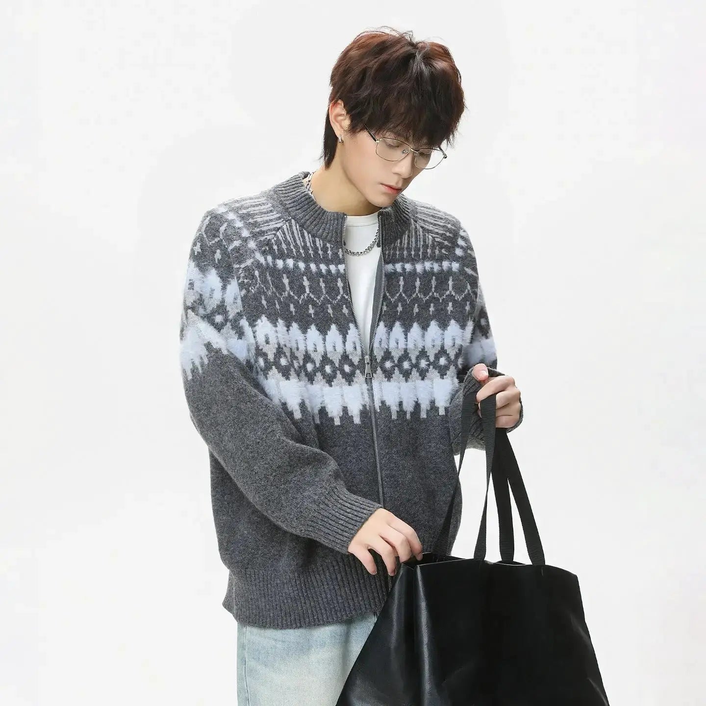Stylish Men's Ethnic Cardigan for Casual Streetwear by EPR