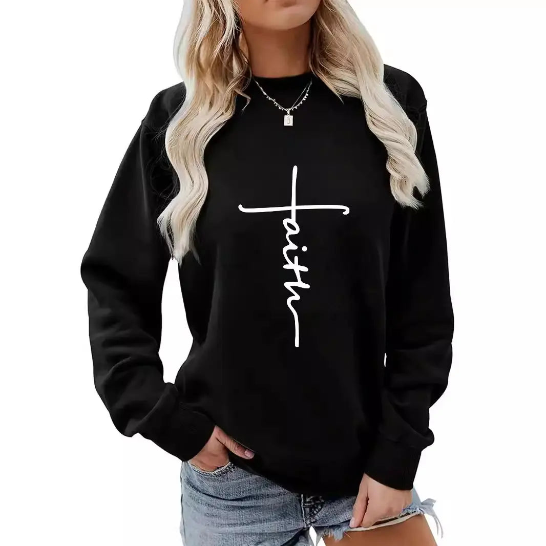 Women’s Easter Graphic Hoodie | Bunny Print Fleece Pullover by EPR