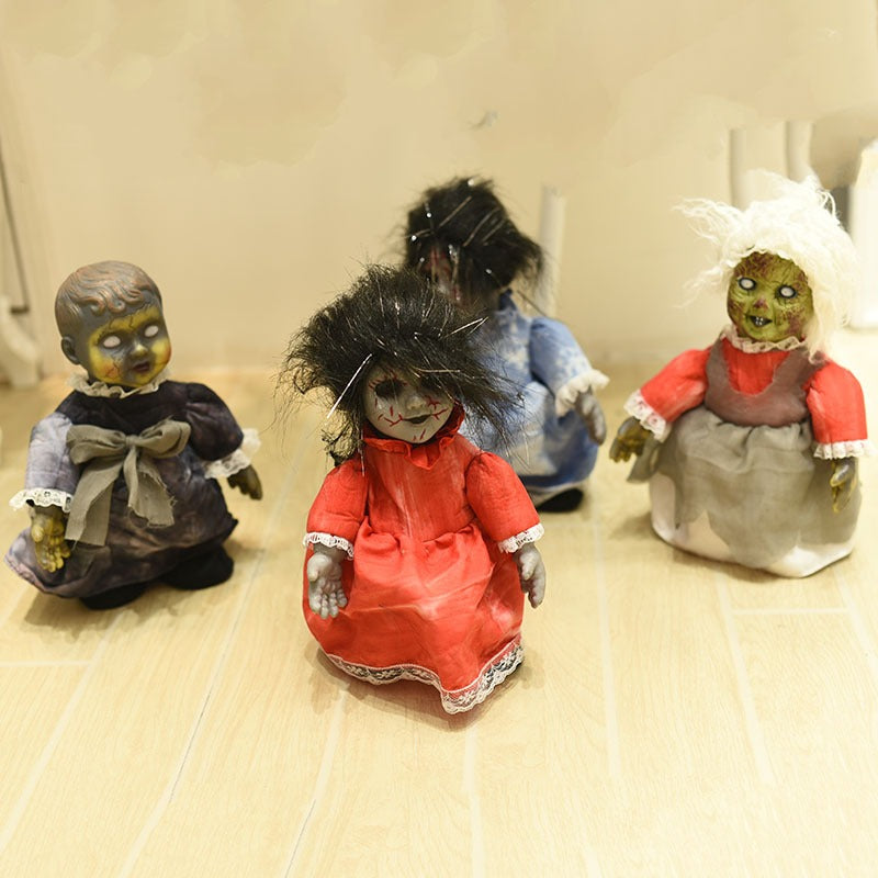 Animated Halloween Decorations Ghost Baby Doll Decoration - Cherished Harbor Gifts