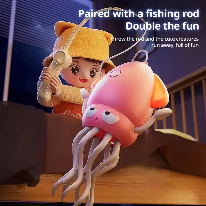 Interactive Dancing Octopus Toy with Lights, Music & Obstacle Avoidance by EPR