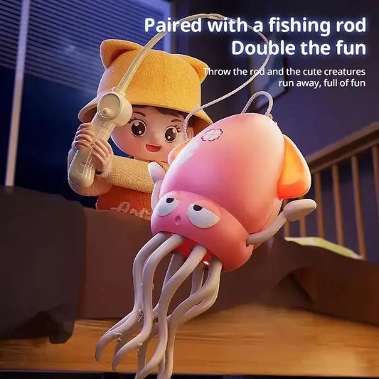 Interactive Dancing Octopus Toy with Lights, Music & Obstacle Avoidance by EPR