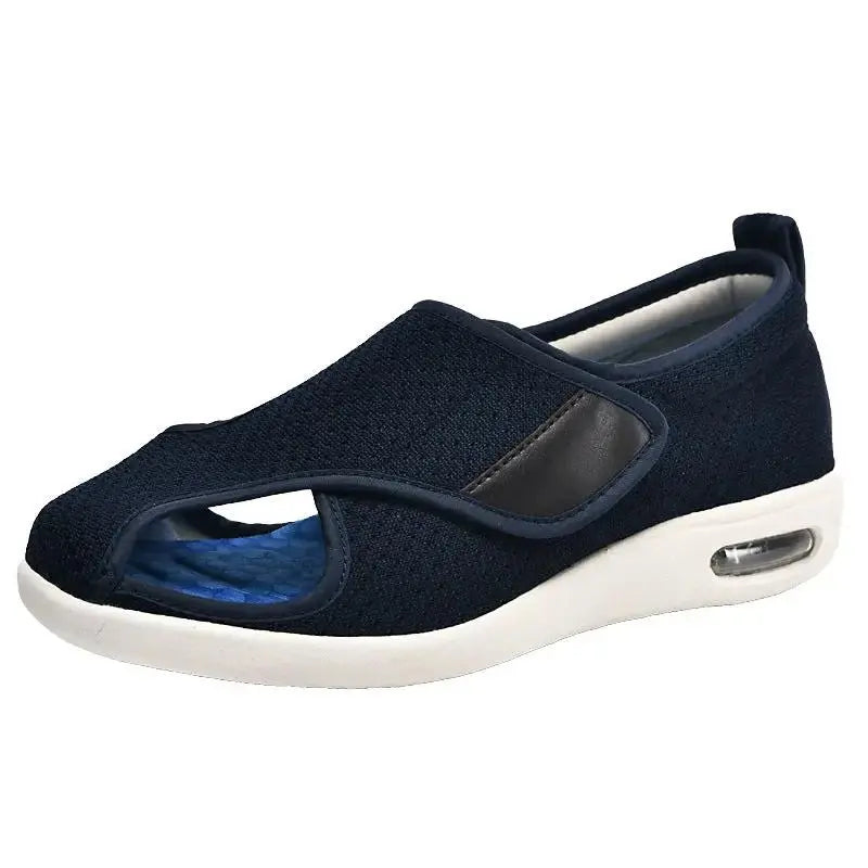Elderly Shoes Mother Shoes Velcro Walking Shoes Square Dance Shoes by eprolo