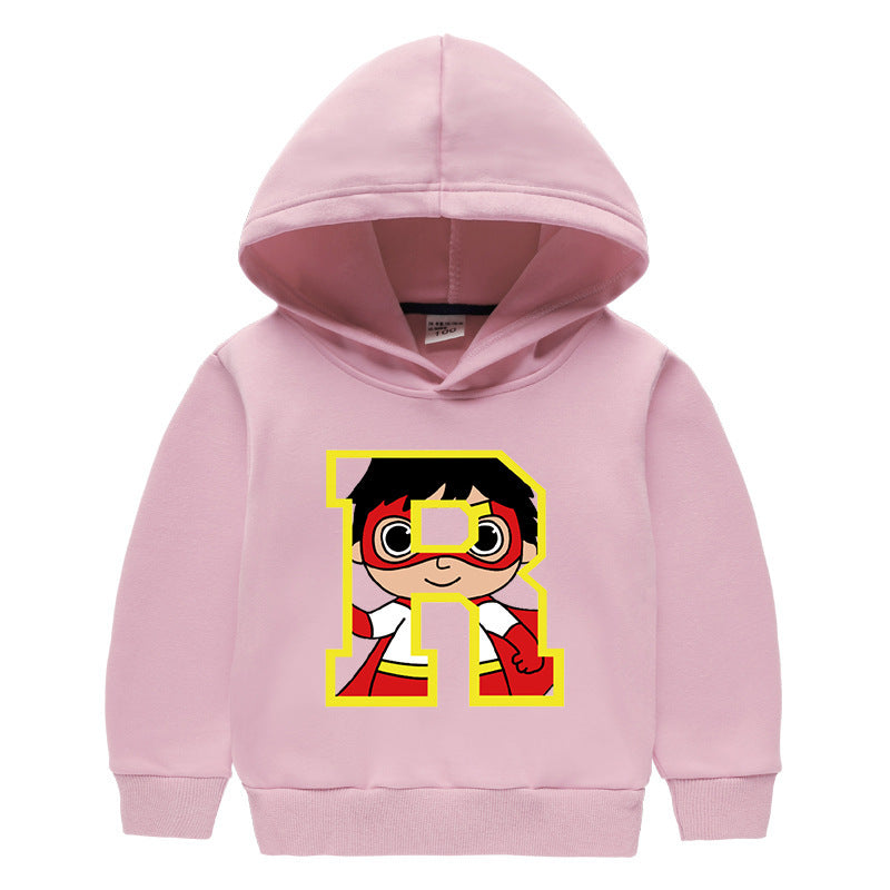 Kids Fleece Hoodie - Warm Cartoon Pullover for Winter Wear - Cherished Harbor Gifts