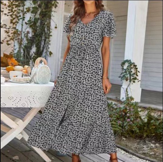 Stylish Boho Vacation Dress for Summer Getaways - Cherished Harbor Gifts