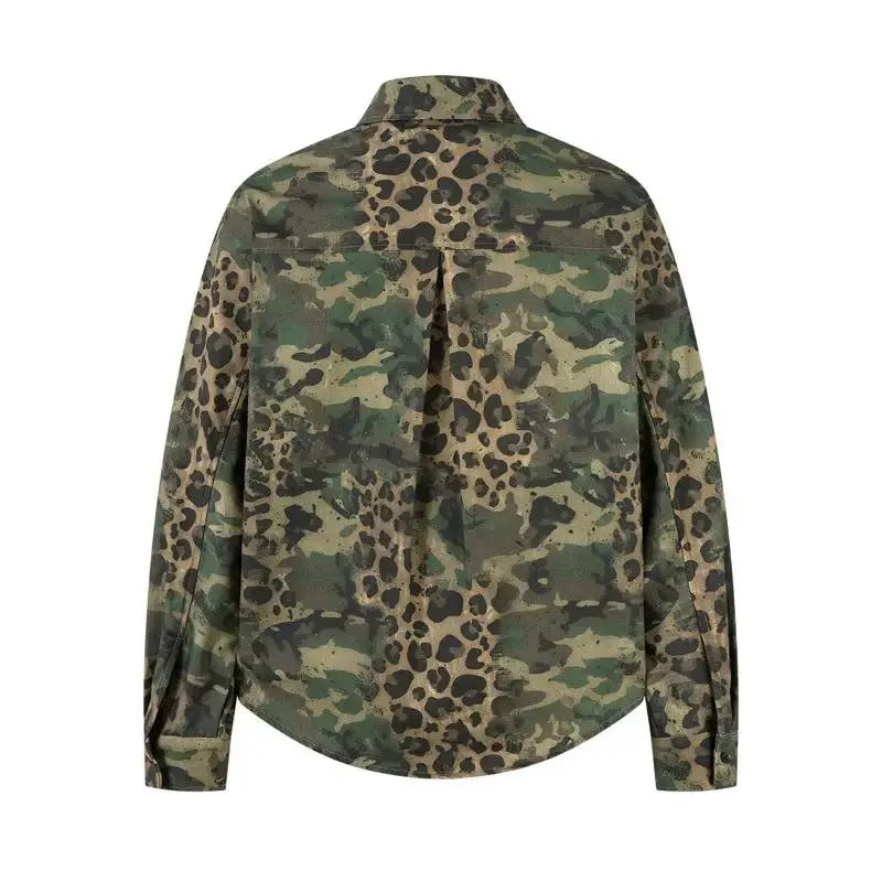 Camouflage Denim Jacket for Men by eprolo