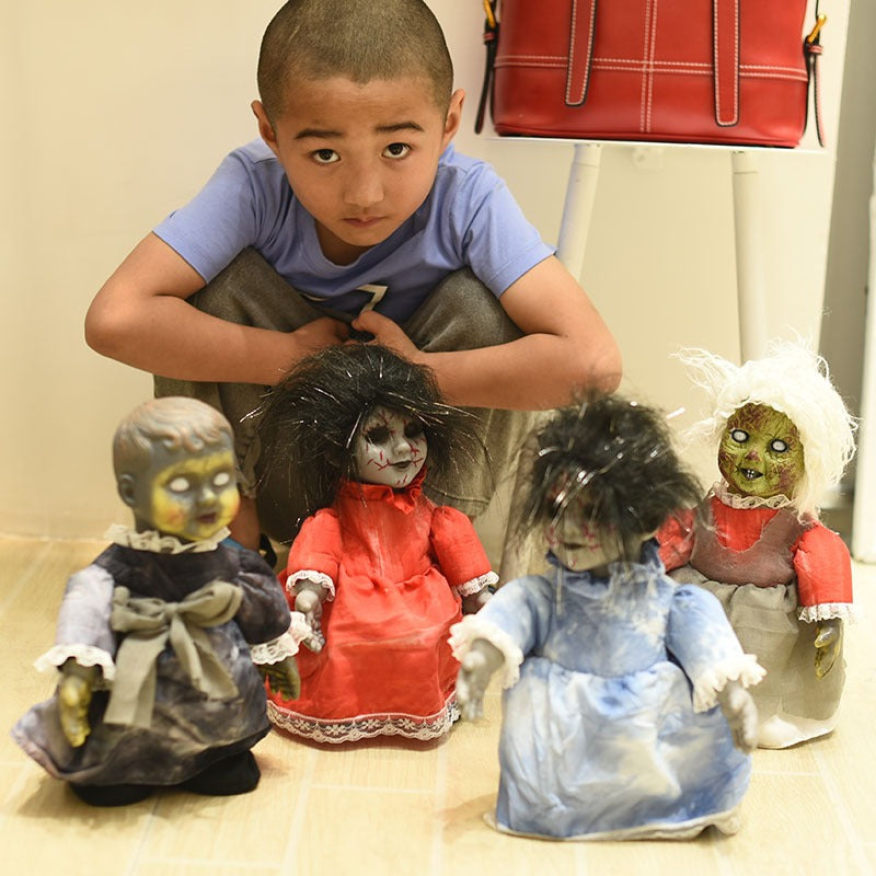 Animated Halloween Decorations Ghost Baby Doll Decoration - Cherished Harbor Gifts