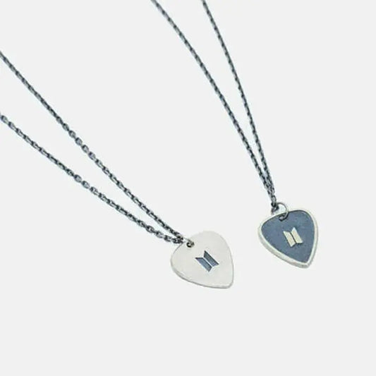 K-Pop Heart Necklace - Unique Pendant Gift for Couples by EPR