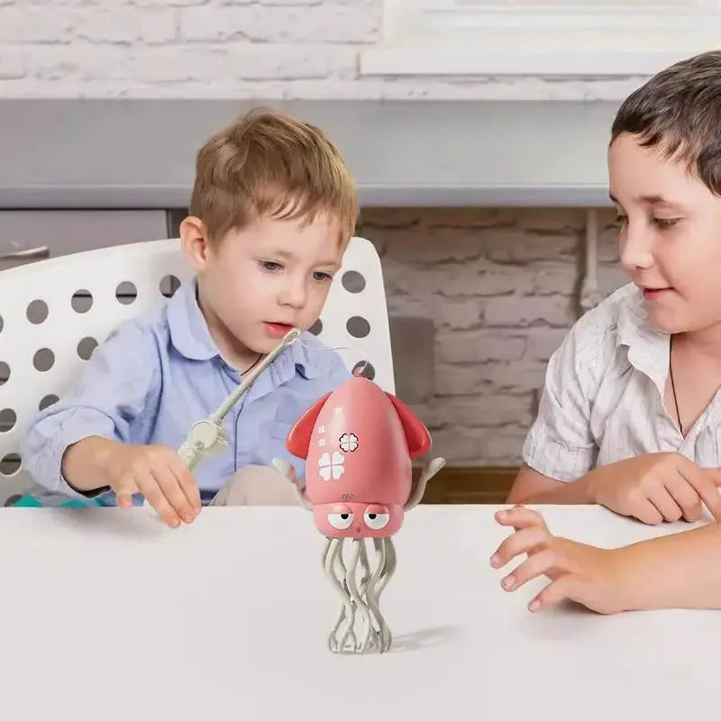Interactive Dancing Octopus Toy with Lights, Music & Obstacle Avoidance by EPR