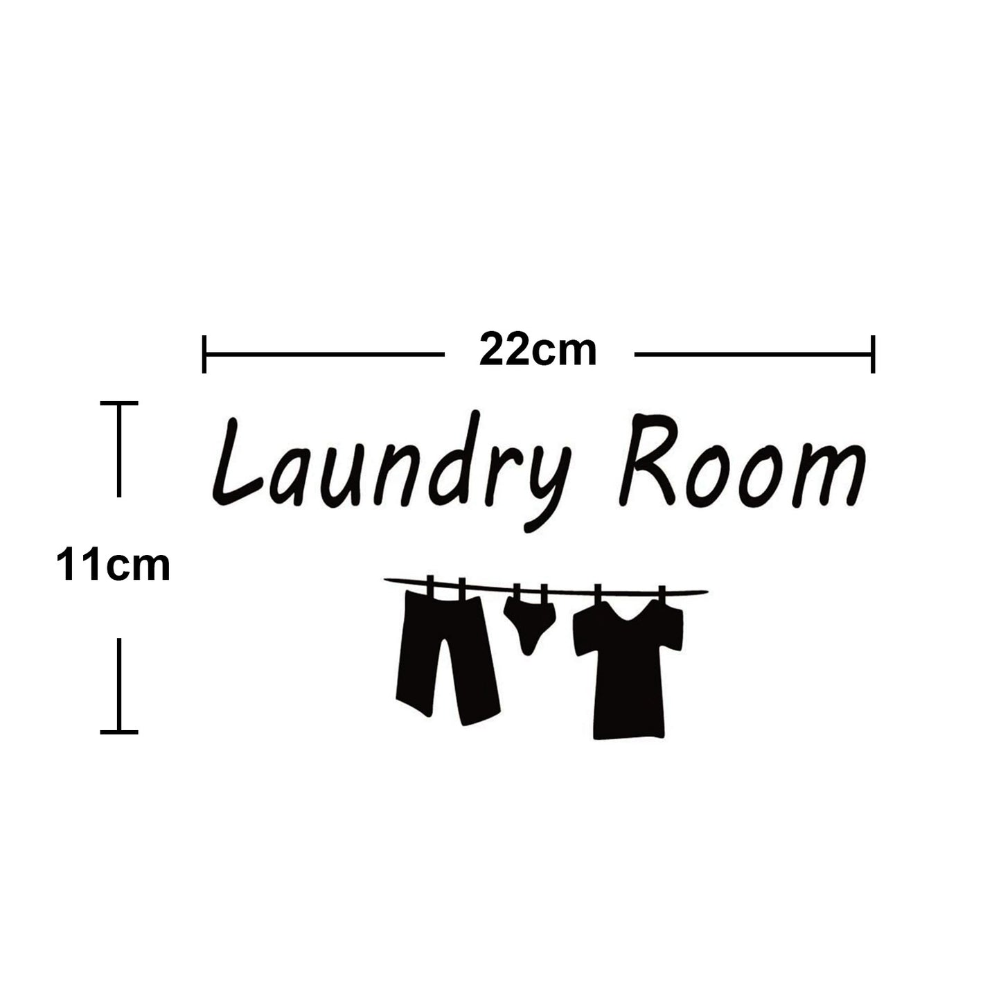 Funny Bathroom Wall Decal for Cute Bathroom Decor - Cherished Harbor Gifts
