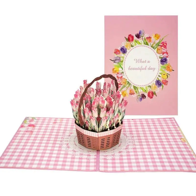Unique 3D Mother's Day Card - Heartfelt Gift for Mom - Cherished Harbor Gifts