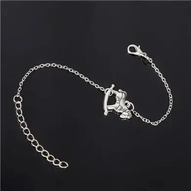 Simple Style Silver Plated Charm Bracelet Jewelry Gift Wedding Banquet by eprolo