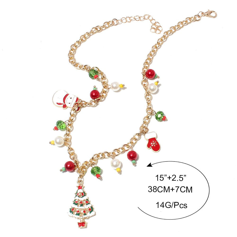 Festive Pearl Necklace for Holiday Parties and Gifts - Cherished Harbor Gifts