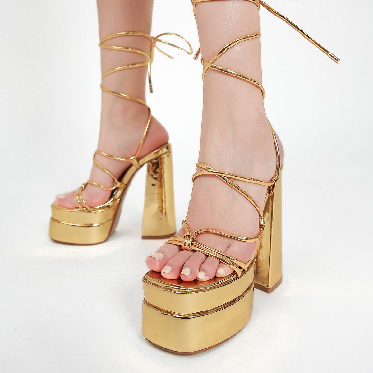 Elegant Women's High Heel Sandals for Summer Occasions - Cherished Harbor Gifts
