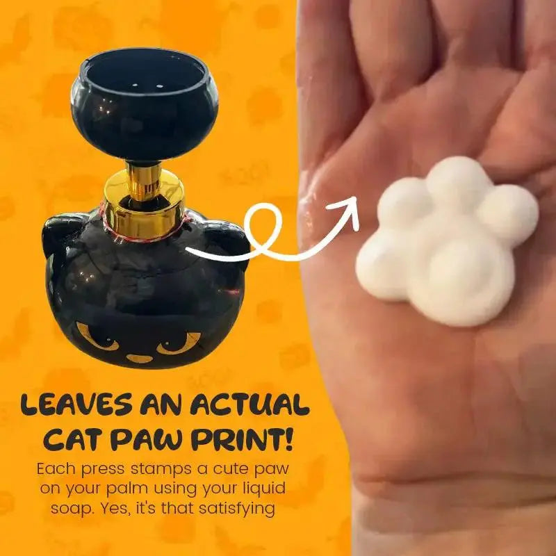 Cute Cat Paw Soap Dispenser for Cat Lovers' Decor by EPR