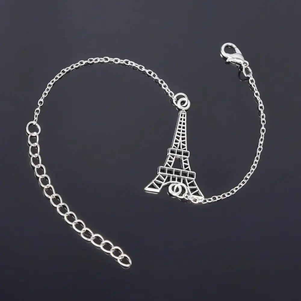 Simple Style Silver Plated Charm Bracelet Jewelry Gift Wedding Banquet by eprolo