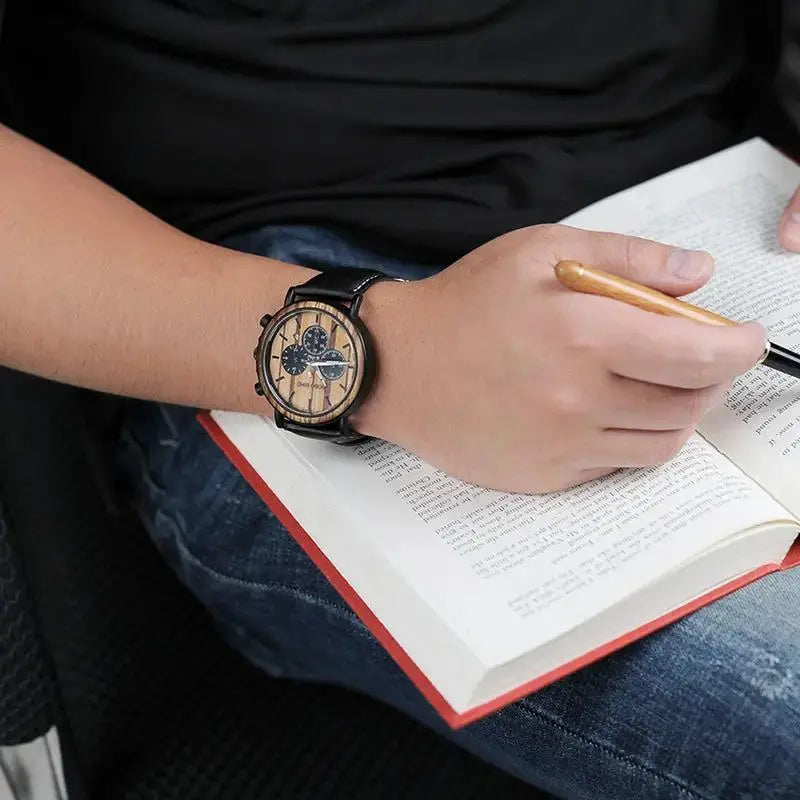 Personalized Engraved Watch Gift for Dad, Son, or Husband by EPR