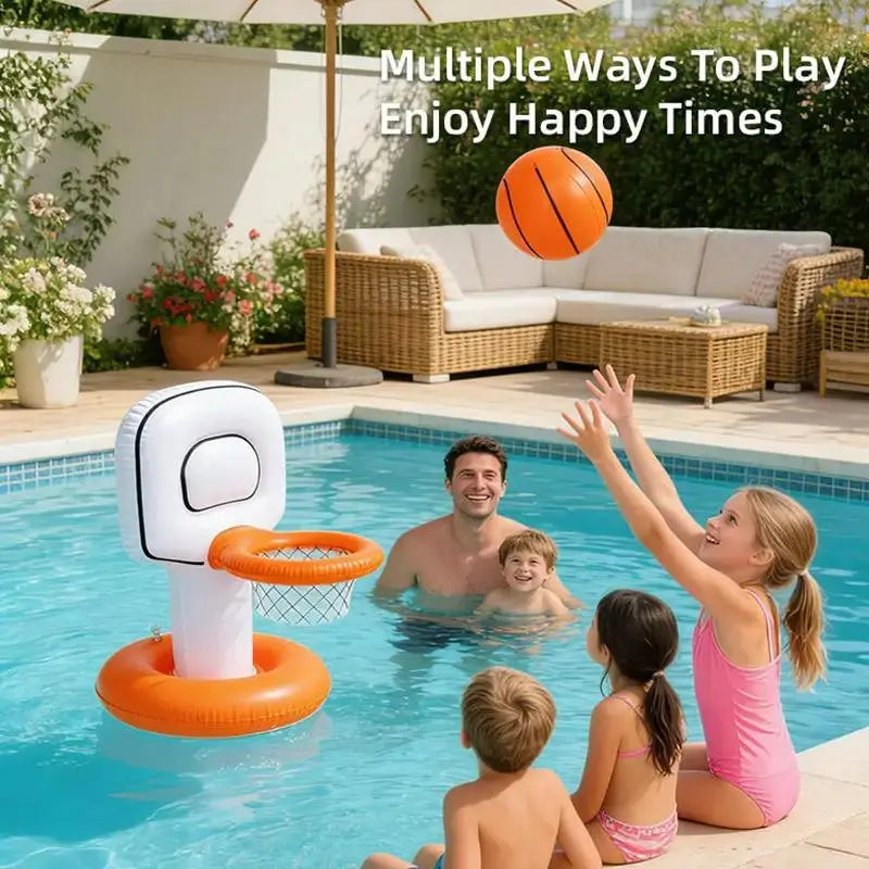 Inflatable Pool Basketball Hoop for Kids | Summer Water Game by EPR