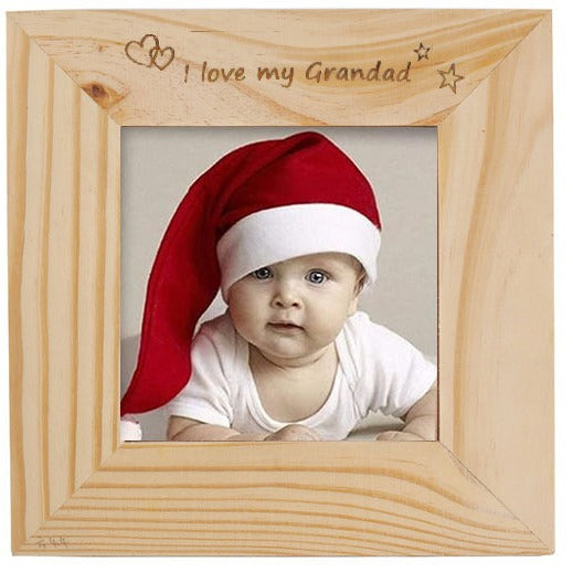 Custom Engraved Photo Frame for Weddings and Anniversaries - Cherished Harbor Gifts