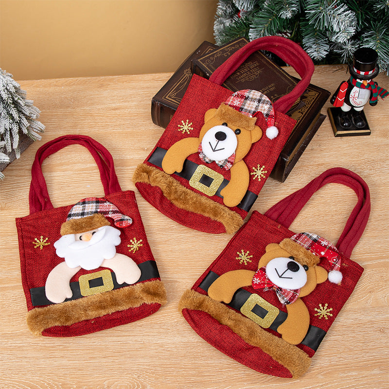 Reusable Christmas Gift Bag for Holiday Cheer and Gifts - Cherished Harbor Gifts