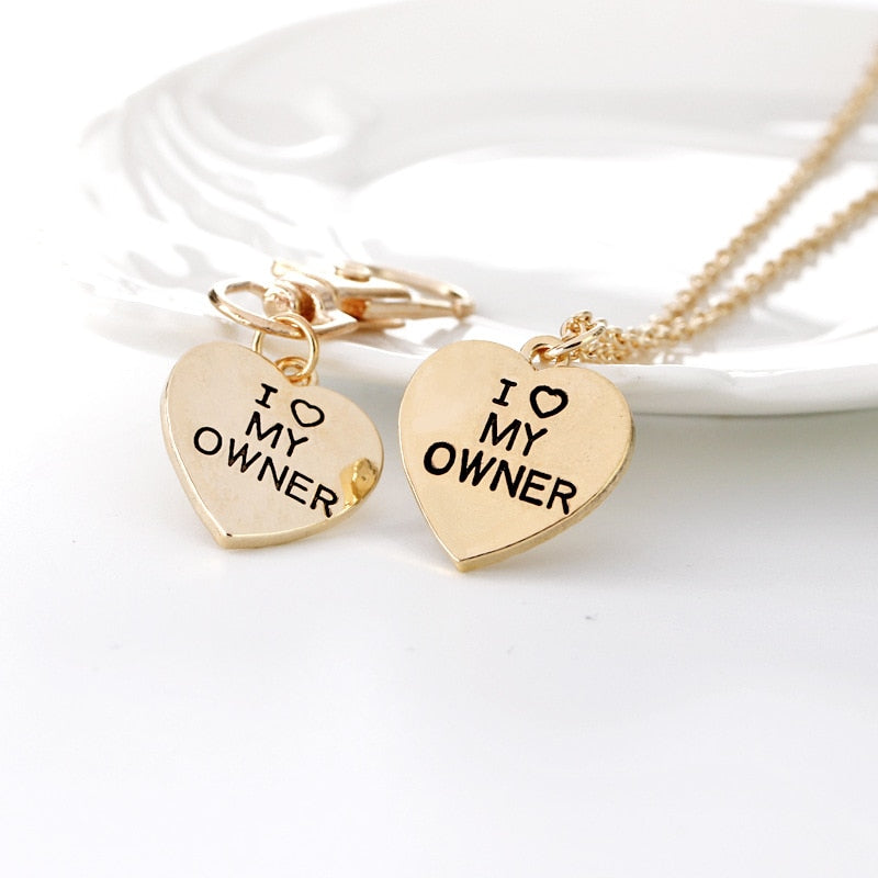 I Love My Owner Dog Memorial Gift Set - Cherished Harbor Gifts