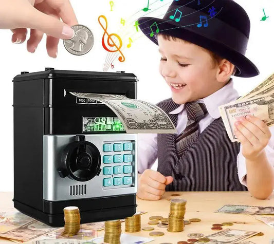ATM Piggy Bank Gift for Kids - Fun Educational Savings Toy by EPR