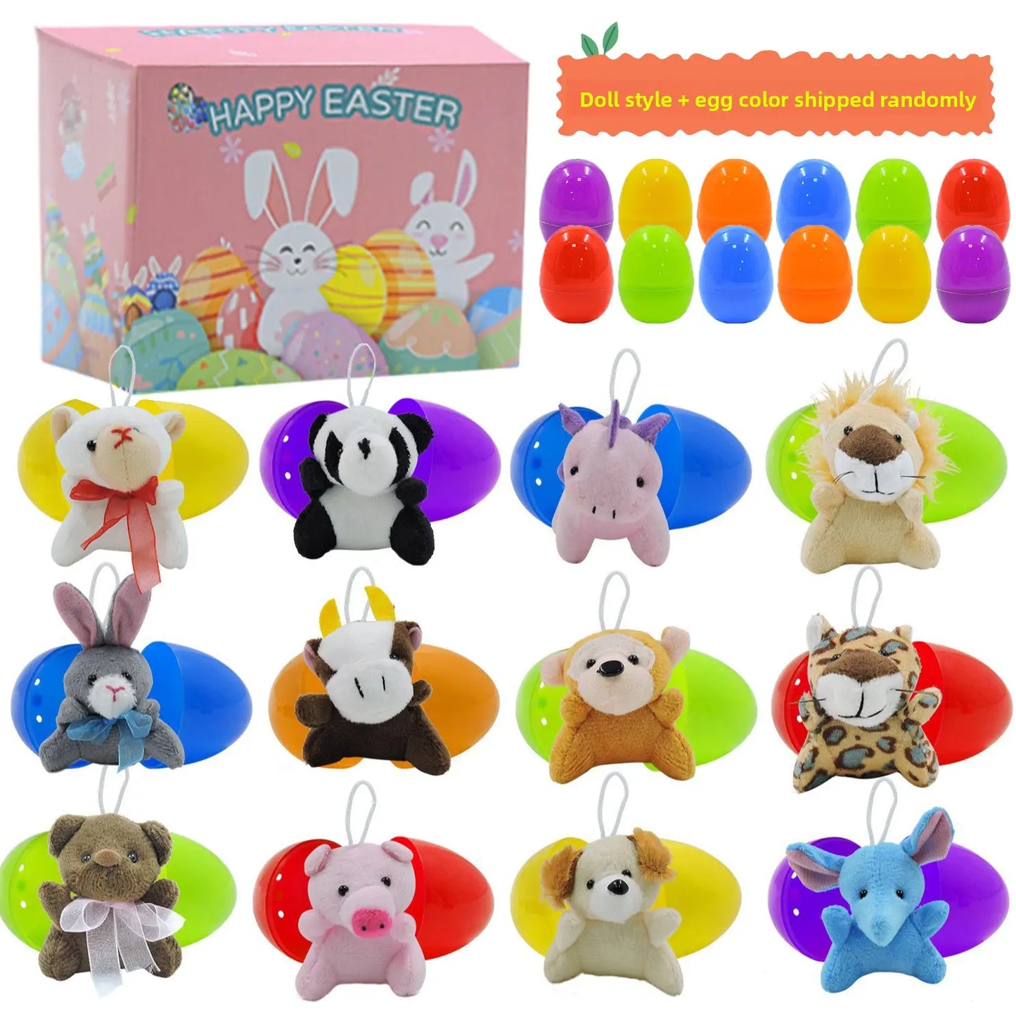 Easter Surprise Eggs with Hidden Toys for Children