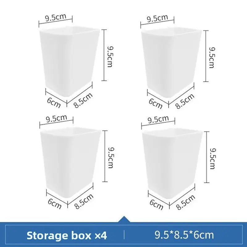 Wall-Mount Perforated Organizer Board