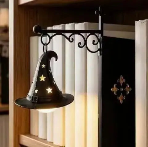 Halloween LED Shelf Light | Ghost, Pumpkin & Witch Decorative Lamp with USB by TED