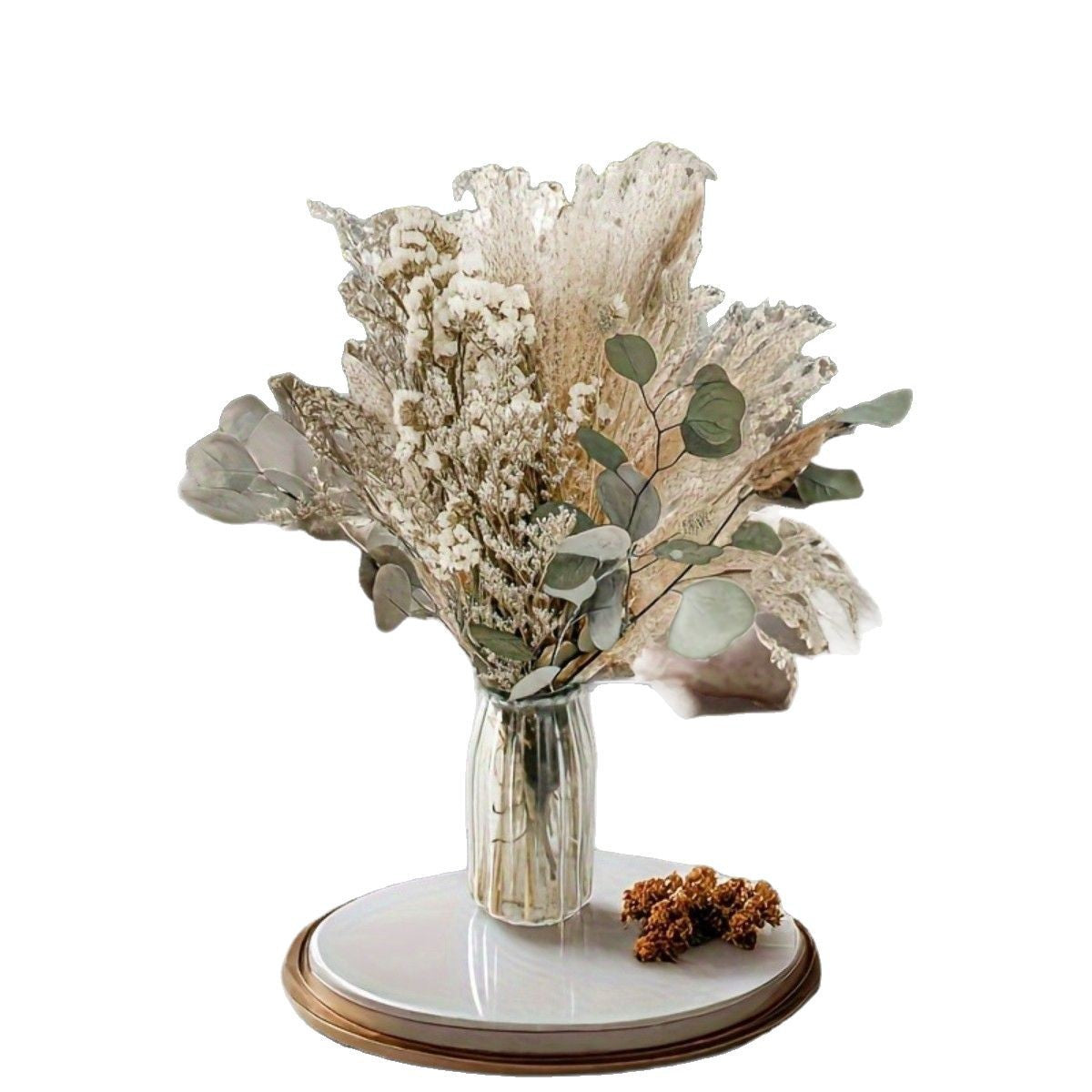 Natural Dried Flower Bouquet for Home and Wedding Decor - Cherished Harbor Gifts