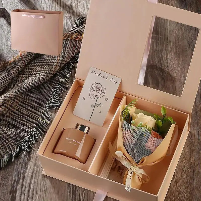 Aromatherapy Gift Box - Flameless Floral Fragrance Set by TED