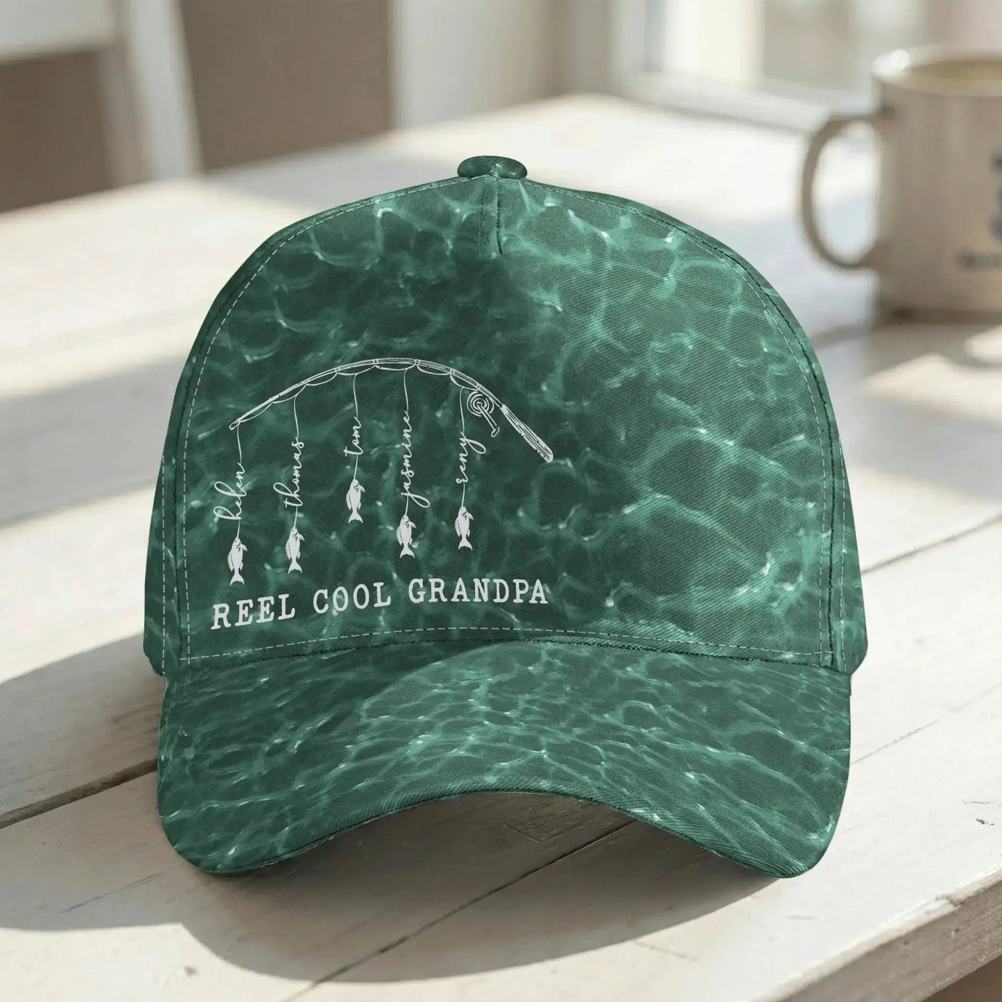 Personalized Printed Baseball Cap | Custom Photo, Logo or Design Adjustable Hat by TED