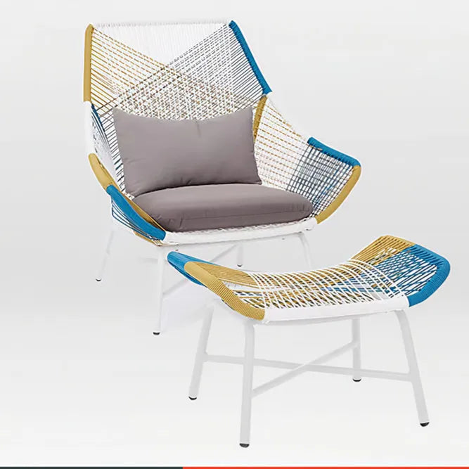 Modern Outdoor Rattan Lounge Chair