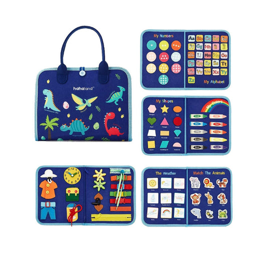 Montessori Sensory Activity Board for Toddler Learning Fun - Cherished Harbor Gifts