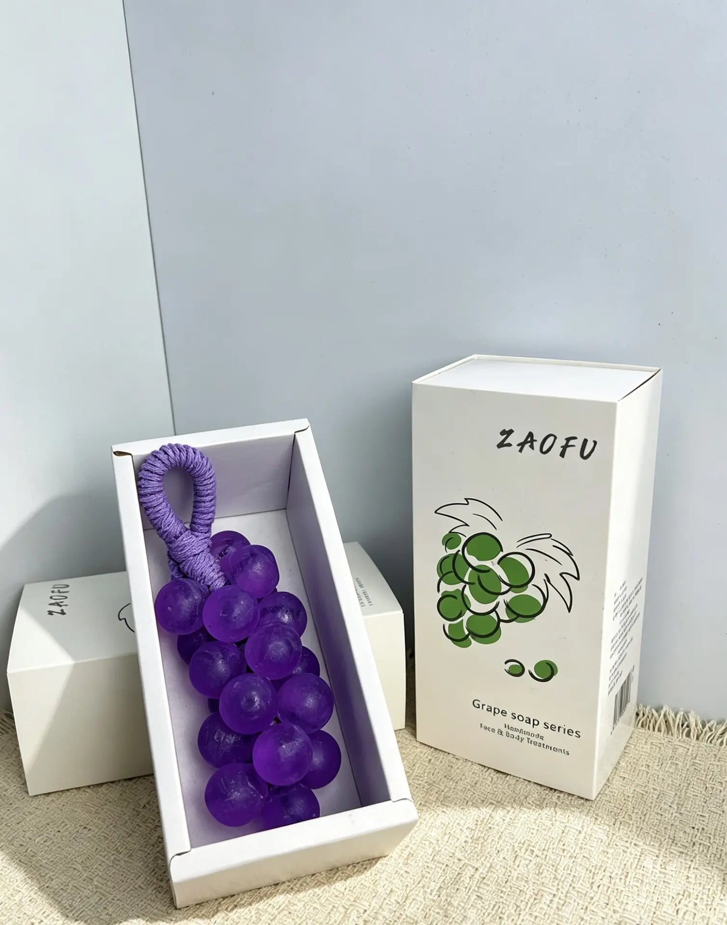 Handmade Crystal Grape Soap Gift