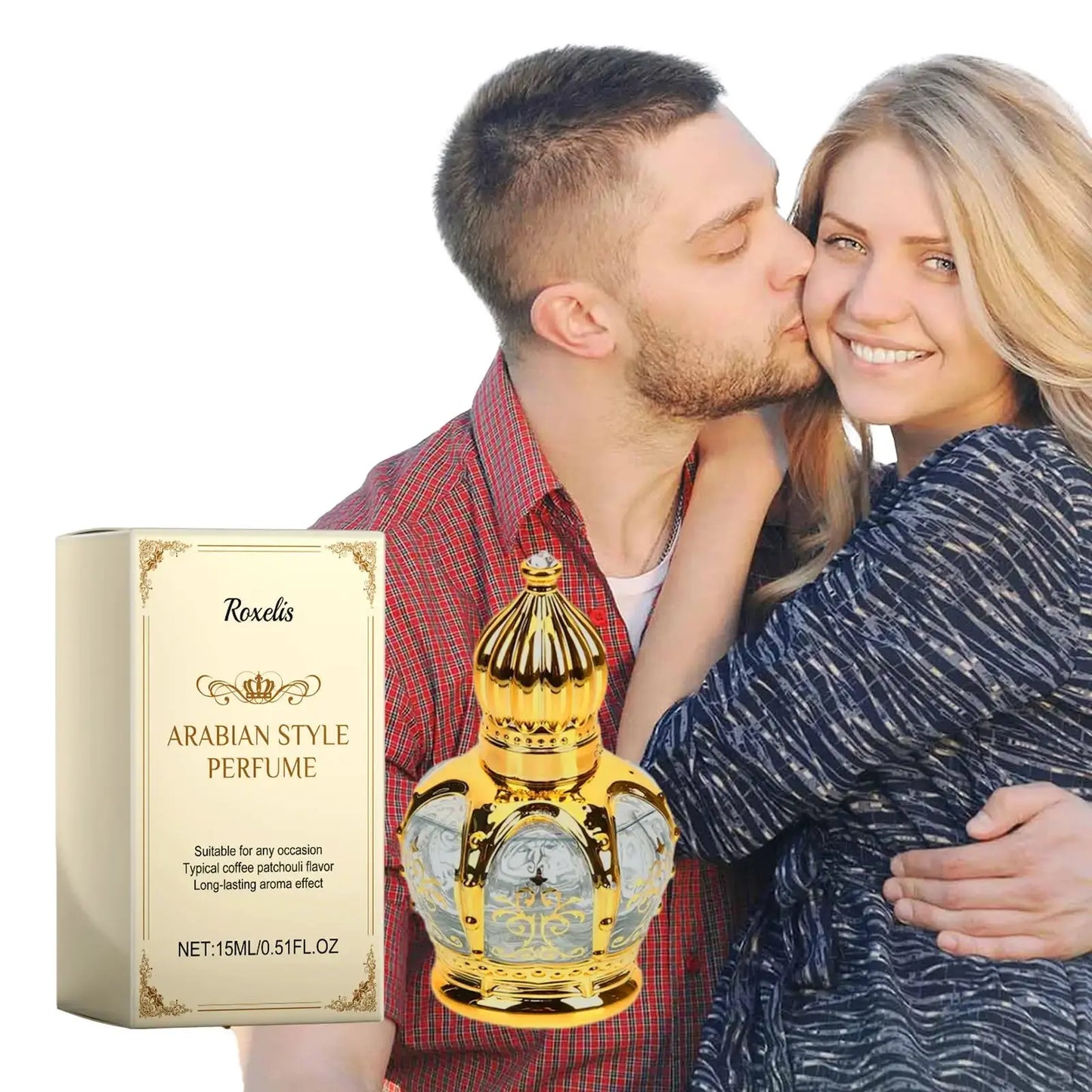 Arabian Perfume Oil - Unisex Coffee & Patchouli Fragrance by CHG-IJ