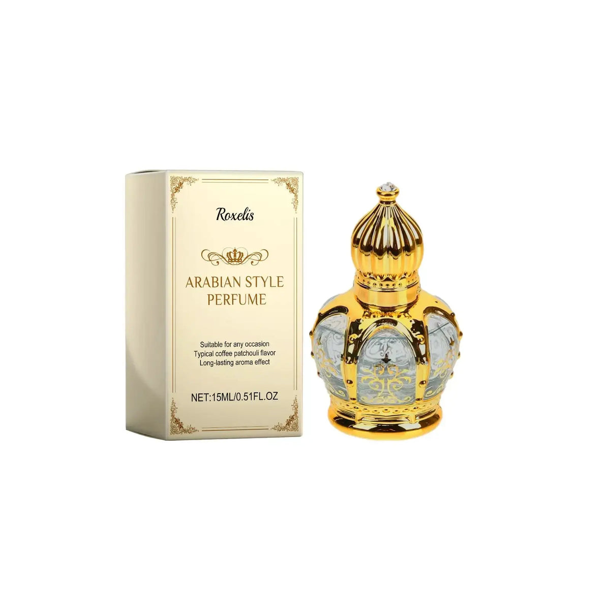 Arabian Perfume Oil - Unisex Coffee & Patchouli Fragrance by CHG-IJ