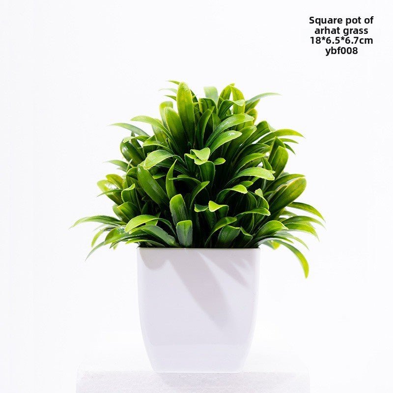 Artificial Potted Plant Decorative Home Desk Decor - Cherished Harbor Gifts