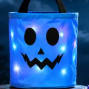 LED Halloween Candy Bucket for Trick or Treating Fun - Cherished Harbor Gifts