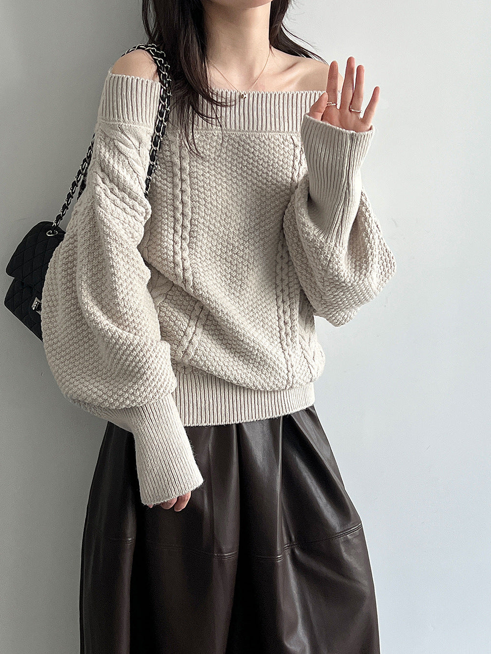 Cozy Chunky Knit Sweater Women for Fall and Winter Style - Cherished Harbor Gifts