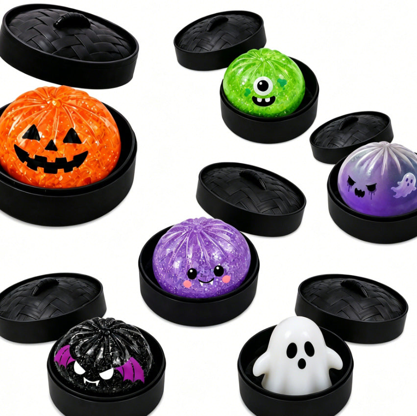 Halloween Ghost Squishy Toy for Stress Relief and Fun - Cherished Harbor Gifts